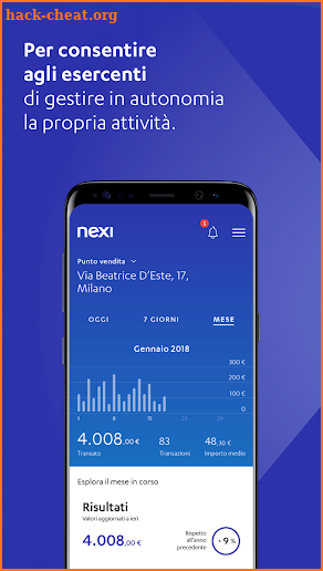 Nexi Business screenshot