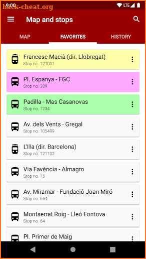 Next bus Barcelona screenshot
