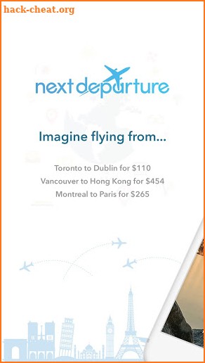Next Departure - Cheap Flights, Mistake Airfares screenshot