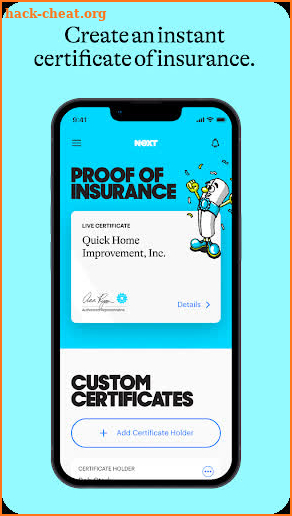 NEXT Insurance screenshot