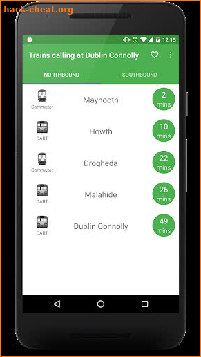 Next Train Ireland screenshot