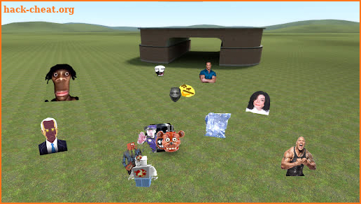 Nextbots In Backrooms: Sandbox screenshot