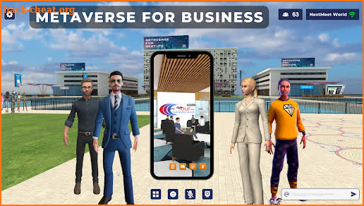 NextMeet® Core - MetaVerse App screenshot