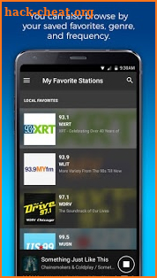 NextRadio Free Live FM Radio screenshot