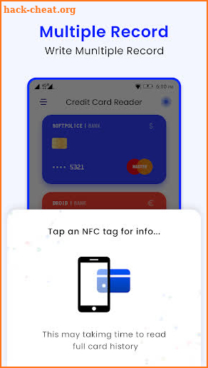 NFC Check : Credit Card Reader screenshot