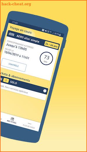 NFC Nice Ticket – L’appli des titres Lignes d’Azur screenshot