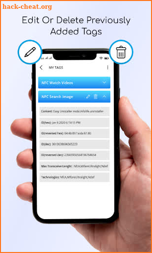 NFC Tag Reader & Writer screenshot