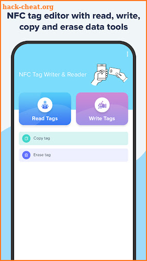 NFC Tag Writer & Reader screenshot