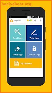 NFC TagWriter by NXP screenshot