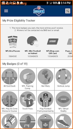 NFL Draft - Fan Mobile Pass screenshot
