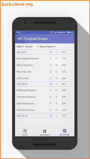 NFL Football Live Streaming screenshot