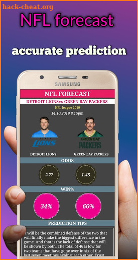 NFL Forecast (preview, prediction tips, odds, AFL) screenshot