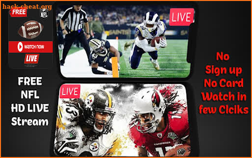 NFL Live Streaming HD - Free NFL Live screenshot