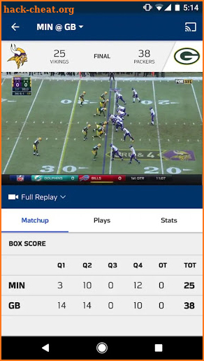 NFL (Live Tv,Fixtures,Standings) screenshot