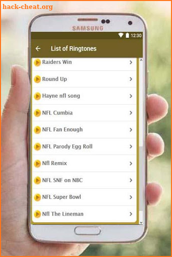 Nfl ringtones free screenshot