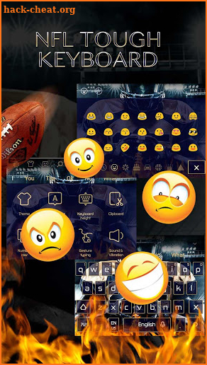 NFL Tough Keyboard screenshot