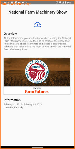 NFMS Events screenshot