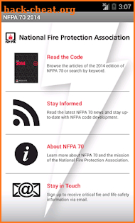 NFPA 70 2014 Edition screenshot