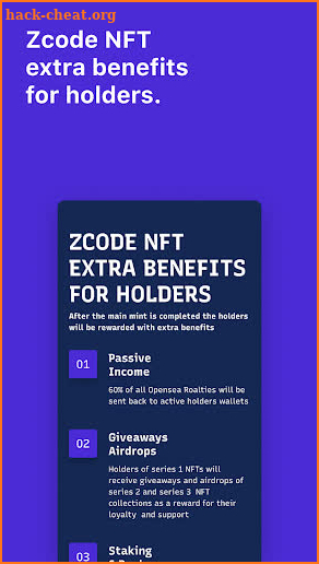 NFT Zcode screenshot