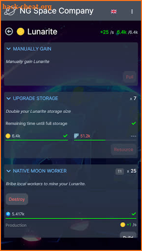 NG Space Company screenshot