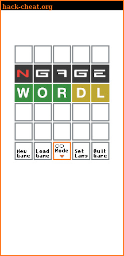 NG Wordl screenshot
