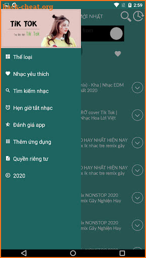 Nghe Nhac Tik Tok screenshot