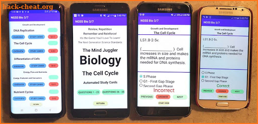 NGSS Biology - Study Cards, 3 of 7 screenshot