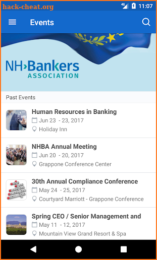 NH Bankers Association screenshot