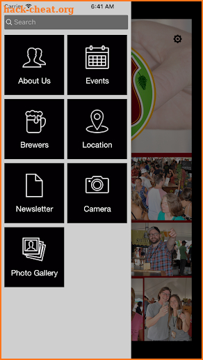 NH Brewers Association screenshot