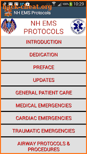NH EMS Protocols screenshot