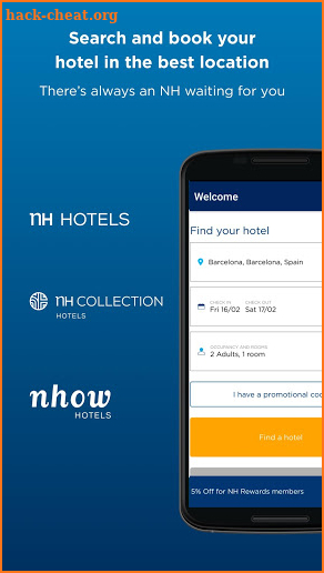 NH Hotel Group–Book your hotel screenshot