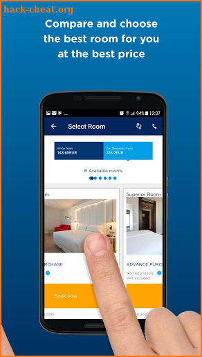 NH Hotel Group–Book your hotel screenshot