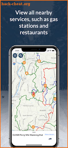 NH SnoTraveler Trails 2023 screenshot