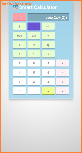 Nhat Linh Calculator screenshot