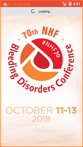 NHF Bleeding Disorders Conf. screenshot