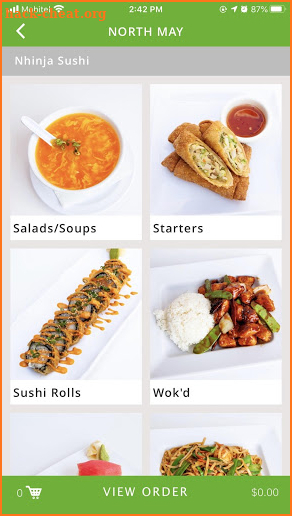 Nhinja Sushi & Wok screenshot