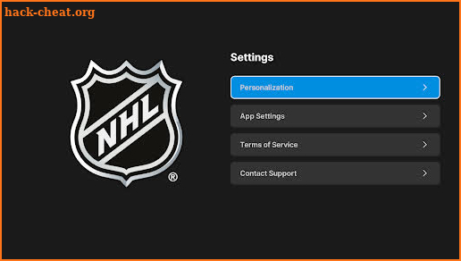 NHL screenshot