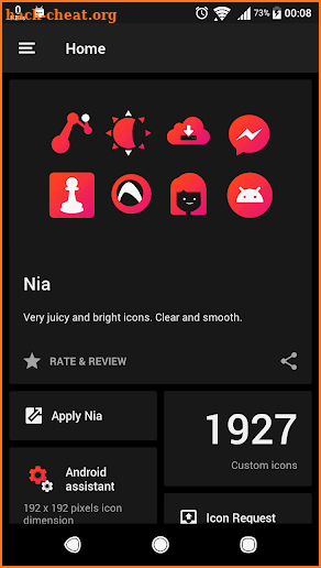 Nia - Icon Pack screenshot