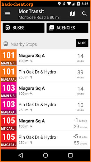 Niagara Falls Transit Bus - MonTransit screenshot