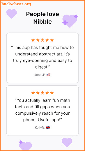 Nibble: Your Bite of Knowledge screenshot