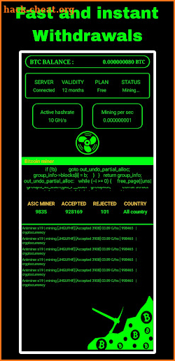 Nice Miner: Bitcoin Miner Hash screenshot