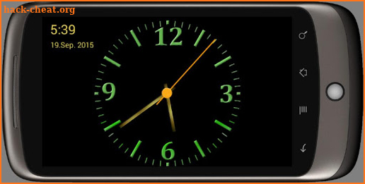 Nice Night Clock with Alarm and Light screenshot