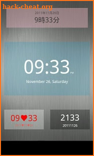 Nice Simple Clock (Widget) screenshot