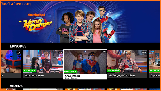 Nick for Android TV screenshot