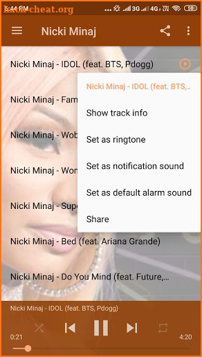 Nicki Minaj Best Songs & Ringtones 2019 - Megatron screenshot