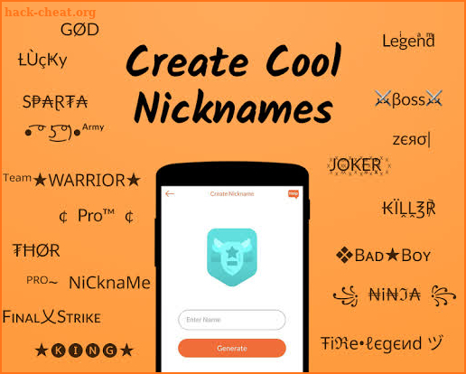 Nickname Fire 🔥 : Free Nickfinder App 💎 screenshot