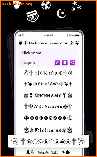 Nickname Generator: NickName screenshot