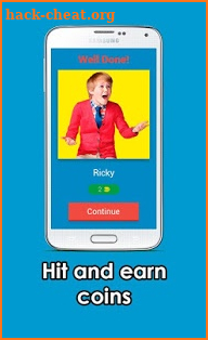 Nicky Ricky Dicky Dawn Quiz screenshot