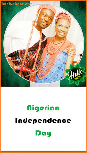 Nigeria Independence Day Frame screenshot