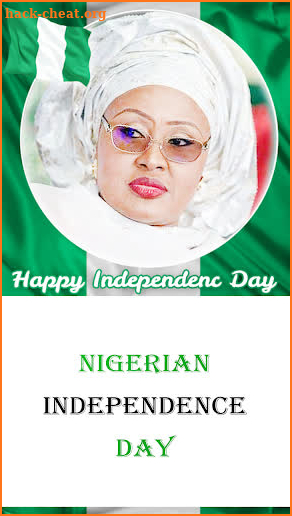 Nigeria Independence Day Frame screenshot